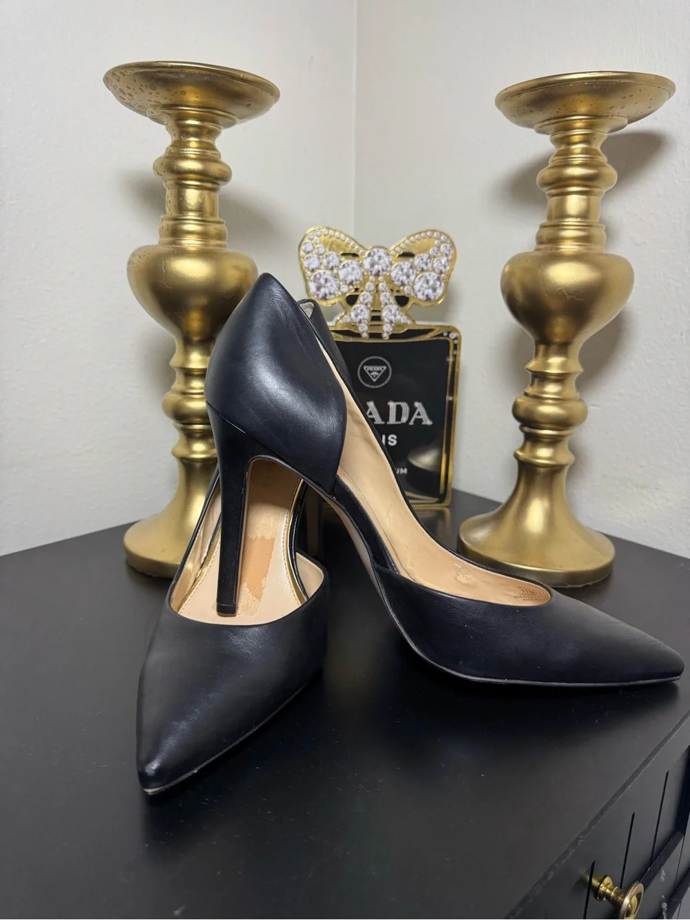 Jessica Simpson Black Prizma D'Orsay Pump